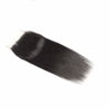 Picture of Selina Lace Closure Hd Lace Closure 4x4 Closure Brazilian Straight Lace Closure Lace Closure Human Hair Lace Closure Free Part Natural Hair Color Black(16inch Straight, Free Part)