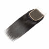 Picture of Selina Lace Closure Hd Lace Closure 4x4 Closure Brazilian Straight Lace Closure Lace Closure Human Hair Lace Closure Free Part Natural Hair Color Black(16inch Straight, Free Part)