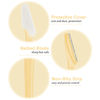 Picture of 12 Pcs Eyebrow Razors, Face Razors Multipurpose, Exfoliating Dermaplaning Tools, Eyebrow Trimmers Shaver with Safety Cover, Facial Hair Removal for Women Men Body Use (Yellow)