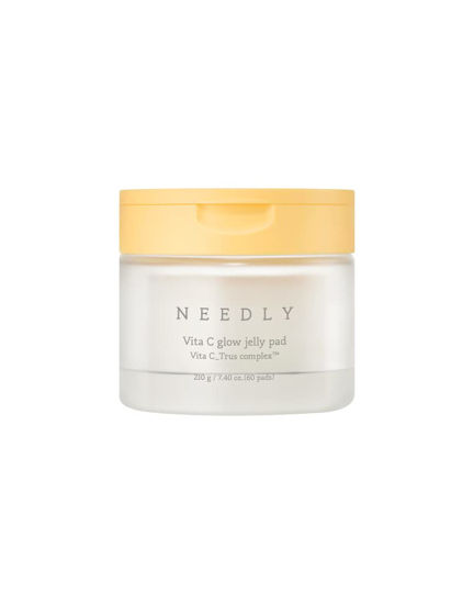 Picture of NEEDLY | Vita C Glow Jelly Pad | Brightening Toner Pad for Exfoliation, Blemish Care, and Tone Improvement