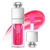 Picture of Hydrating Lip Glow Oil, Lip Oil Gloss Transparent Toot Tinted Nourishing Long Lasting Repairing Lightening Lip Lines (CHERRY) 0.2 OZ