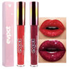 Picture of evpct 2Pcs Ruby Red & Dark Red Matte to Glitter Liquid Lipstick Long Lasting Lip Set Kit for Women Diamond Shiny Glitter Sparkly Glossy Metallic Shimmer Sparkle Waterproof Lipstick Lip Gloss 03+04