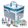 Picture of Moana 2 Train Case Beauty Set, Kids Makeup Kit for Girls, Real Washable Makeup Set, Play Makeup, Pretend Play, Party Favor, Birthday, Ages 3 4 5 6 7 8 9 10 11 12 by Townley Girl