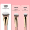 Picture of TEOYALL Flat Angled Foundation Brush, Large Dense Synthetic Bristles Kabuki Brush for Base Makeup with Liquid Cream Powder