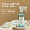 Picture of MAISONOVO Spray Bottle for Plants | 16.9 fl oz Blue x 2 with 16 Labels