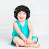Picture of 3 Pcs Bonnet for Kids, Silk Bonnet for Sleeping, Satin Bonnet for Sleeping, Soft Wide Band Silk Sleep Cap, Bonnet for Curly Hair for Teens Child Toddler