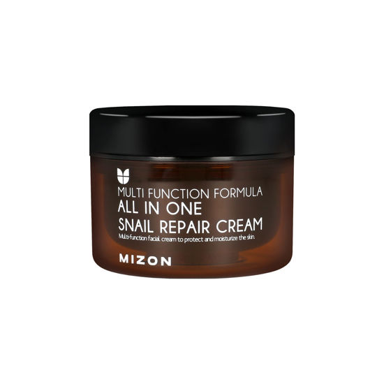 Picture of MIZON All in One Snail Repair Cream Snail Mucin with 12 Natural Extracts Korean Recovery Cream for Fine Line & Blemish Care (4.06 fl oz)
