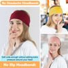 Picture of RITOPER 10 Pack Wide Headbands, Workout Yoga Running Boho Hair Wraps, Non-Slip Thick Sweat Bands for Active Women