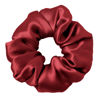 Picture of LILYSILK Silk Hair Scrunchies/Ties for Frizz & Breakage Prevention, 100% Mulberry, No Damage, Elastic ponytail Holders, 1Pc, Claret
