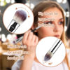 Picture of MUIIGOOD 2Pcs Eyeshadow Brush Eye Makeup Brush Professional Blending Eyeshadow Makeup Brushes for Concealer Eyebrows Eyeliner Soft Hairs Makeup Tool