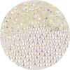 Picture of NCB Nancybeads 288pcs Flatback Round Glass Nail Art Rhinestones Crystal for DIY Making Accessories Shoes, Clothes, Face Art, Bags, Manicure (Starry Meteor, SS30 288pcs)