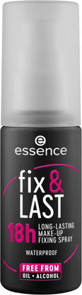 Picture of essence | Fix & Last 18H Long-Lasting Makeup Fixing Spray | All-Day Hold & Smudge Proof | Vegan & Cruelty Free