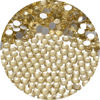 Picture of NCB 1500pcs Flatback Round Glass Nail Art Rhinestones Crystal for DIY Making Accessories Shoes, Clothes, Face Art, Bags, Manicure (Jonquil, SS16 1500pcs)