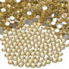 Picture of NCB 1500pcs Flatback Round Glass Nail Art Rhinestones Crystal for DIY Making Accessories Shoes, Clothes, Face Art, Bags, Manicure (Jonquil, SS16 1500pcs)