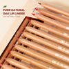 Picture of Espoce Lip Liner Set, 12Pcs Pure Natural Oak Brown Pink Red Series Lip Liners, Smooth and High Pigmented Lip Makeup Pencil