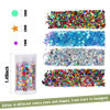 Picture of Teenitor Glitter, Chunky Glitter Mixed, Nail Glitter with Stars, Cosmetic Face Body Eye Hair Glitter, 32pcs
