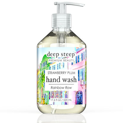 Picture of Deep Steep Liquid Hand Wash, 17.6 Ounces (Strawberry Plum)