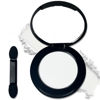 Picture of MEICOLY White Single Eyeshadow with Mirror,Matte Eye Shadow for Halloween Makeup,Pressed Powder Eyeshadow,Matte Shade Eyelid Color Eye Makeup for Women Girls,High Pigment,Long Wear,Waterproof,Natural