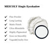 Picture of MEICOLY White Single Eyeshadow with Mirror,Matte Eye Shadow for Halloween Makeup,Pressed Powder Eyeshadow,Matte Shade Eyelid Color Eye Makeup for Women Girls,High Pigment,Long Wear,Waterproof,Natural