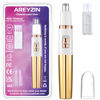Picture of AREYZIN Nose Trimmer for Women Ladies Painless Ear and Nose Hair Trimmer for Men Eyebrow Facial Ear Hair Trimmer Nose Hair Clipper Professional, Waterproof, Gold