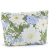 Picture of ZLFSRQ Lace Flower Makeup Bag Travel Cute Floral Cosmetic Bags for Women Large Makeup Pouch Zipper Cosmetic Pouch for Purse Aesthetic Makeup Organizer Bag Portable Toiletry Bag