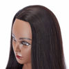 Picture of Hairingrid Mannequin Head 20"-22" 100% Human Hair Hairdresser Cosmetology Mannequin Manikin Training Head Hair and Free Clamp Holder （R71906B0214H）