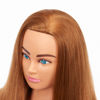 Picture of Hairingrid Mannequin Head 20"-22" 100% Human Hair Hairdresser Cosmetology Mannequin Manikin Training Head Hair and Free Clamp Holder (R71906LB0614H)