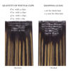 Picture of HOTBANANA Clip in Hair Extensions 22 inch 150g 7pcs Ombre Natural Black Mixed Chestnut Brown Clip in Remy Human Hair Extensions Straight Hair Invisi Edge Clip Hair Full Head