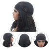 Picture of ISEE Hair Headband Human Hair Wigs 180% Density Water Wave Curly None Lace Front Wigs for Black Women Glueless Deep Wave Machine Made Wigs 26Inch