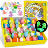 Picture of Bath Bombs for Kids with Toy Inside, 30 PCS Natrual and Organic Bubble Bath Bombs with Glow-in-The-Dark Surprise Inside, Perfect Handmade Birthday Halloween Christmas Gift for Boys and Girls.