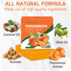 Picture of 3 PCS Persimmon Soap Bar for Body Odor Control, Natural Deodorant Body Bar Soap for Old People Smell, Remove Nonenal Body Odor, Organic Eliminating Body Odor Wash Soap for Women & Men