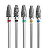 Picture of Fantexy Nail Drill Bits Set for Acrylic Nails,3/32 Inch Professional Tungsten Nail File Bits Nail Art Tools,Manicure Pedicure Shapen Remove Tools, Home Salon Use(5Pieces