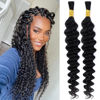 Picture of Selina Human Braiding Hair 2 Bundle Loose Deep Human Hair Bulk Micro Braiding Hair Human Hair Deep Wave Bulk Human Hair For Braiding Natural Black Color (100g Loose Deep, 26inch)