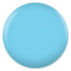 Picture of DND Gel Polish Set, Blue Collection, UV/LED Gel Polish and Air Dry Nail Lacquer, Matching Chip-Free Polish Duo, 673 Summer Sky, 0.5 Fl Oz