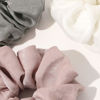 Picture of Scrunchies Hair Ties for Women - Big Silk Satin Scrunchie Exra Large Jumbo Gaint Oversized Cute Scrunchy for Curl Thick Hair Ligas Para el Cabello De Mujer Decorations Hair Accessories Gift for Girls