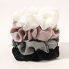 Picture of Scrunchies Hair Ties for Women - Big Silk Satin Scrunchie Exra Large Jumbo Gaint Oversized Cute Scrunchy for Curl Thick Hair Ligas Para el Cabello De Mujer Decorations Hair Accessories Gift for Girls