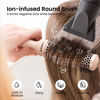 Picture of AIMIKE Round Brush for Blow Out, Small Round Hair Brush w/Nano Ion Thermal Ceramic Tech, Professional Round Brush for Blow Drying & Styling, Maximum Volume and Shine, Barrel 1.3 inch