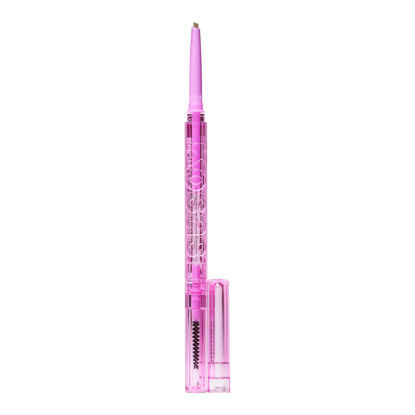 Picture of Kosas Brow Pop - Longwear Eyebrow Makeup, Dual-Sided Defining Pencil with Castor Oil for Soft, Natural Look of Real Hair - Taupe