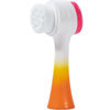 Picture of Beomeen Face Brush 2 in 1, Silicone Facial Cleansing Exfoliating Brush Soft Bristles Pore Deep Cleansing Manual Dual Face Wash Scrub Brush For Massaging, Makeup Skincare Removal, Gradient White