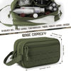Picture of QT&QY Tactical Toiletry Bag for Men Hygiene Bag EDC Military Tool Molle Pouches Small Dopp Kit Mens Shaving Kit Travel Shower Bags