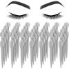 Picture of Mudder 28 Pieces Eyebrow Razor Eyebrow Knife Eyebrows Shaper Trimmer Shaver Facial Hair Razor Tool for Christmas Valentine's Day Giving
