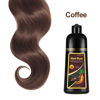 Picture of Coffee Hair Dye, 3-in-1 Hair Color Shampoo for Men and Women, 16.9 Fl oz, Safe and Natural Para Canas (Coffee)