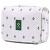 Picture of Narwey Hanging Toiletry Bag for Women Travel Makeup Bag Organizer Toiletries Bag for Travel Size Cosmetics Essentials Accessories (Cactus White)
