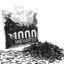 Picture of KANPRINCESS 1000PCS Hair Rubber Bands(black)