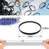 Picture of KANPRINCESS 1000PCS Hair Rubber Bands(black)