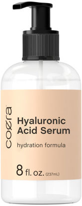 Picture of Coera Hyaluronic Acid Serum for Face & Skin | 8 oz | Paraben & SLS Free Moisturizer