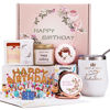 Picture of Birthday Gifts for Women, Happy Bath Set Relaxing Spa Gift Baskets Ideas for Women, Her, Mom, Sister, Female Friends, Coworker, Wife, Girlfriend, Daughter, Unique Gifts for Women Who Have Everything