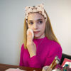 Picture of Ondder Leopard Terry Cloth Spa Headbands for Skincare, Makeup, Face Washing - 8 Pcs Bow Hair Bands for Women