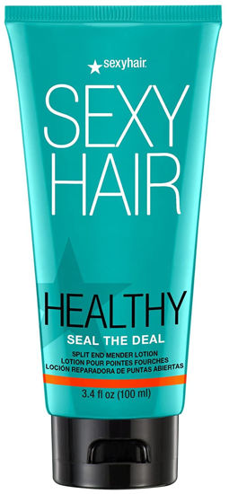 Picture of SexyHair Healthy Seal the Deal Split End Mender Lotion, 3.4 Oz, Mends Split Ends, All Hair Types
