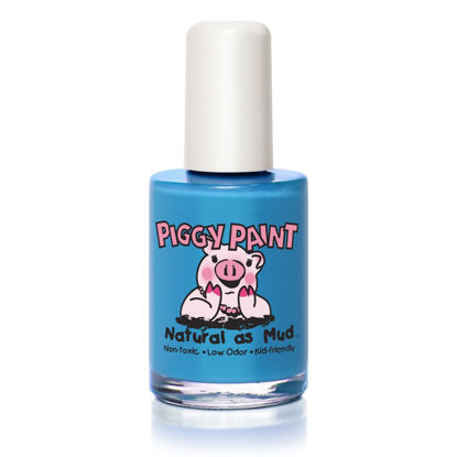 Picture of Piggy Paint 100% Non-toxic Girls Nail Polish - Safe, Chemical Free Low Odor for Kids, Mer-maid in the Shade